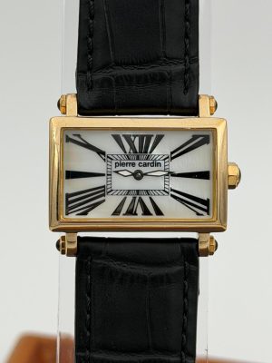 Pierre Cardin Tank Style Dress Watch